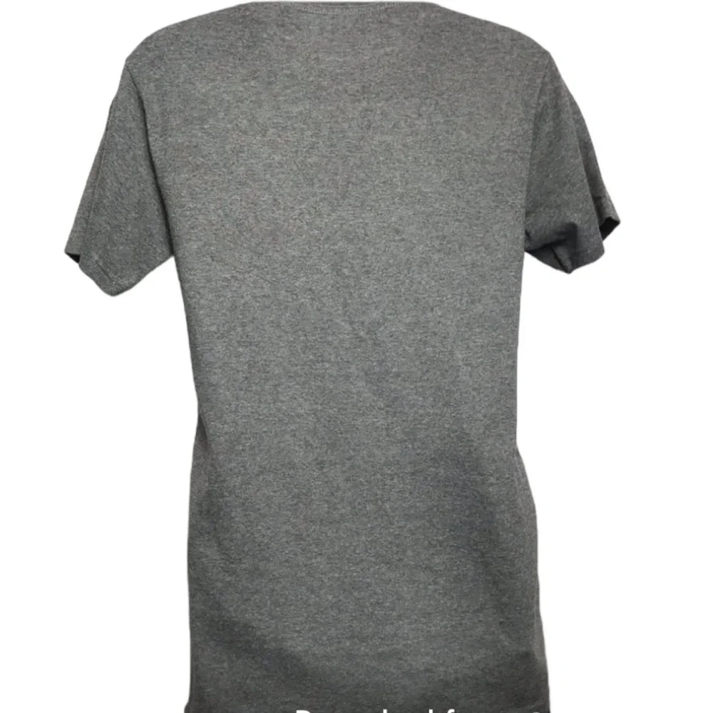 🦄Fantasy Football Gray Shirt Unicorn Graphic Top - Picture 3 of 9